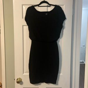 Three dots black dress